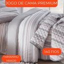 Ver imagem 4 de Jogo de Lençol Queen 4 Peças Sultan Realce Premium 140 Fios Isis
