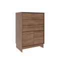 Ver imagem 1 de Cômoda Solteiro 1112 c/ 2 Portas e 3 Gavetas Freijo - Carraro