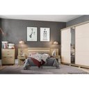 Ver imagem 3 de Cômoda Solteiro 1112 c/ 2 Portas e 3 Gavetas Freijo - Carraro