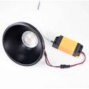 Ver imagem 4 de Kit Com 3 Lâmpadas Ar111 Super Led Cob 12w Bivolt Preta 3000k St941