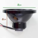 Ver imagem 2 de Kit Com 3 Lâmpadas Ar111 Super Led Cob 12w Bivolt Preta 3000k St941