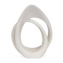 Ver imagem 2 de Escultura Decorativa Abstrata em Poliresina 26cm 21140 Mart
