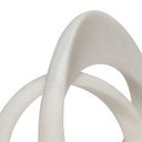 Ver imagem 3 de Escultura Decorativa Abstrata em Poliresina 26cm 21140 Mart