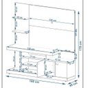 Ver imagem 3 de Rack com Painel para TV até 42 Polegadas Viena Moderno Permobili