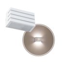 Ver imagem 1 de Kit 6x Arandela Frisada Policarbonato para Área Externa e Interna Branca St641