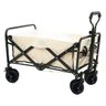 Carrinho Vagao Utilitario Carga Roda Grande Dobravel Armazenamento Caçamba Grande Capacidade Terreno - 5