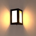 Ver imagem 5 de Arandela triangular em alumínio E27 Preta + Lâmpada LED 12W 6000K st532