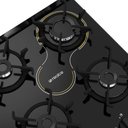 Ver imagem 5 de Fogão de Piso 4 Bocas Alpro 440 Preto 127V com Forno Elétrico Airfryer - Realce