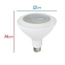 Ver imagem 2 de Kit com 3 Lâmpadas Led Par38 14w Bivolt 6500k Branco Frio St877