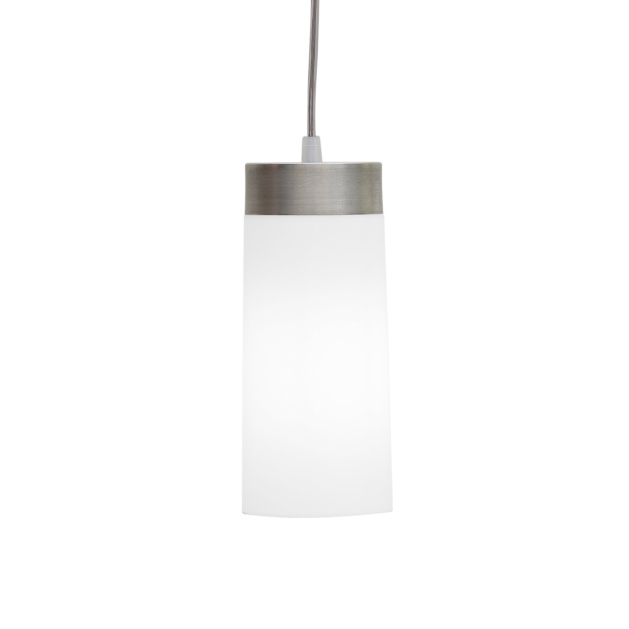 pendente copo termo poptem 1 lampada branco luminária lustre 24cm sala - 2