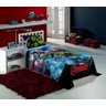 Jogo Cama Solteiro 2 Peças Heróis Vingadores Marvel Lepper - 1