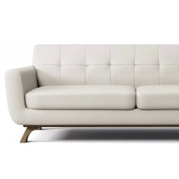 Sofá 3 Lugares Sala de Estar Loki 2,10M Rústico - Gran Belo - 2