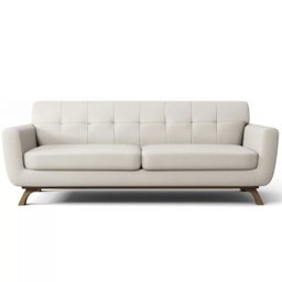 Sofá 3 Lugares Sala de Estar Loki 2,10M Rústico - Gran Belo - 3