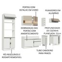 Ver imagem 4 de Armário de Cozinha Completa 290cm Branco/Crema Vicenza Madesa 11