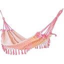 Ver imagem 1 de Rede De Bebê Para Berço Rosa Bebê Em Algodão Redinha Baby