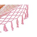 Ver imagem 3 de Rede De Bebê Para Berço Rosa Bebê Em Algodão Redinha Baby