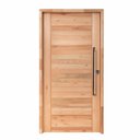 Ver imagem 1 de Kit Porta Pivotante Maciça de Eucalipto 214CMX107CM Comercial Clean Eco