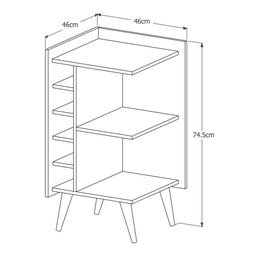 Adega Moana - Canela /Preto - 2