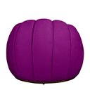 Ver imagem 5 de Kit 02 Poltrona Decorativa Concha Base Arco Giratória Veludo Cor Roxo