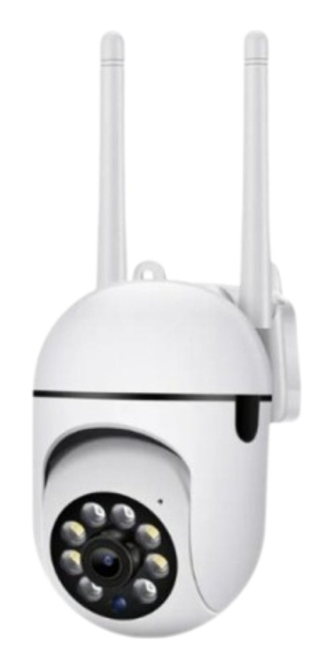 Câmera de Segurança Wifi - sem Fio Branco - 1