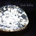 Ver imagem 5 de Arandela Globo Bolha 3k 4k 6k Cristal + Metal Dourado Bivolt