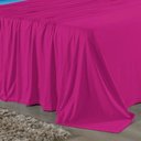 Ver imagem 2 de Jogo de Cama Casal Viúva Nobre 4 Peças Malha 100% Algodão - Pink / Turquesa