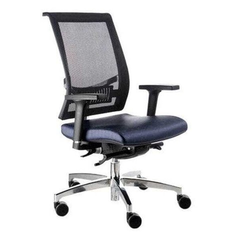 Cadeira Diretor com Encosto Tela Mesh Linha Net Design