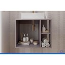 Ver imagem 6 de Gabinete Banheiro c/Espelho Noruega/Treviso 80cm Branco MGM