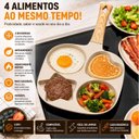 Ver imagem 6 de Frigideira Antiaderente 4 Divisórias Coração Estrela e Redondas 19cm