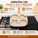 Ver imagem 4 de Frigideira Antiaderente 4 Divisórias Coração Estrela e Redondas 19cm