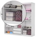 Ver imagem 6 de Guarda Roupa Infantil Iona 6 Portas Branco