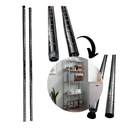 Ver imagem 2 de Ka002 - Kit 4 Hastes 2,5 Diametro para Estantes Aramadas Nsf 178,5cm Alt Uteall
