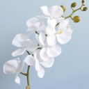 Ver imagem 4 de Arranjo de Orquídea Artificial Branca no Vaso Rose Gold Pequeno |linha Permanente Formosinha