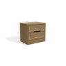 Mesa de Cabeceira com 2 Gavetas Kappesberg Freijó S822 - 3