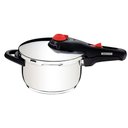 Ver imagem 1 de Panela de Pressãosolar em Aço Inox Fundo Triplo com 5 Dispositivos de Segurança 22cm 4,5 L