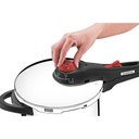 Ver imagem 2 de Panela de Pressãosolar em Aço Inox Fundo Triplo com 5 Dispositivos de Segurança 22cm 4,5 L