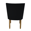 Ver imagem 4 de Kit 06 Cadeiras Para Sala De Jantar Tóquio Pés palito Suede Preto - D'Classe Decor