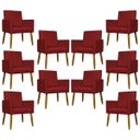 Ver imagem 1 de Kit 10 Poltronas Decorativas Mari para Sala Quarto