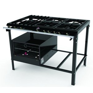 Fogão a Gás Progás 5 Queimadores com Registro para Forno Pmsd-512f