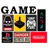 Kit 7 Placas Decorativas Geek Gamer Nerd Play C/ Letras Game - 2