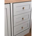 Ver imagem 4 de Puxador 194 Yuma Ponto Dourado para Móveis Armários e Gaveta