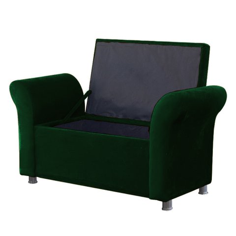 Recamier Bau Egeo 140x Suede Verde - Dominic Decor