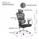 Ver imagem 6 de Cadeira de Escritório Presidente C600