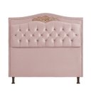 Ver imagem 3 de Cabeceira Cama Box Queen 1,60 Estofada Luxor Rose Holanda Plus - Star Confort