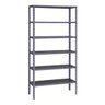 Prateleira Estante Aço Cinza 6 Bandejas Chapa 26 198x92x30 - 1