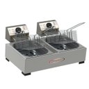 Ver imagem 1 de Fritadeira Elétrica 2 Cubas Profissional 10 Litros Inox