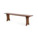 Ver imagem 5 de Mesa de Jantar Retangular Dobrável 200cm em Madeira Maciça com 2 Bancos - Imbuia