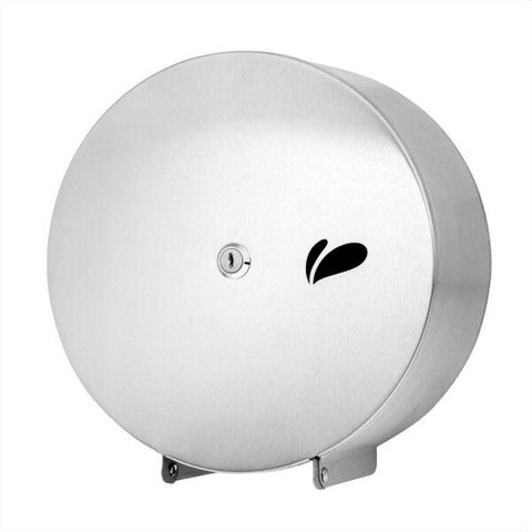 Dispensador de Papel Higiênico Porta Rolão Inox Biovis 500 M