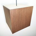 Ver imagem 6 de Luminária Teto Pendente Mdf Lâmina Madeira Rústica Imbuia
