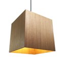 Ver imagem 1 de Luminária Teto Pendente Mdf Lâmina Madeira Rústica Imbuia